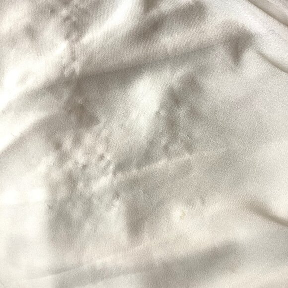 Wilfred Daughter Dress Women's Puff-Sleeves Button-Front Midi Smocking Ruffles - Picture 4 of 15